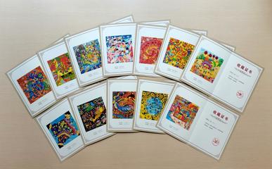 感黨恩 跟黨走 設計學院37幅農民畫作品喜獲廣西書畫院收藏